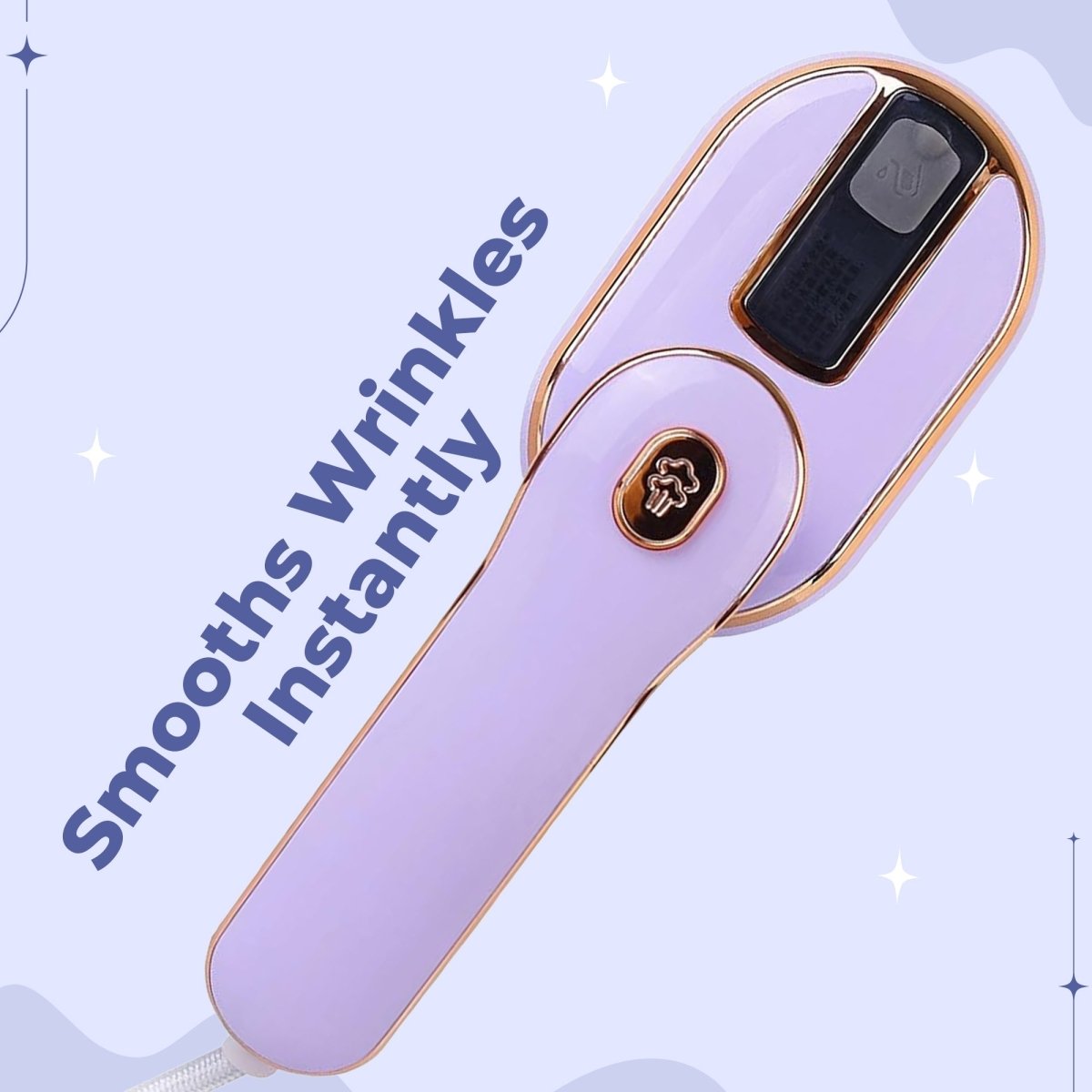 SteamEase Go – Compact Travel Garment Steamer for Quick Wrinkle Removal