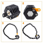 Steelcore – Heavy-Duty Bike Lock with Advanced VSR Security System
