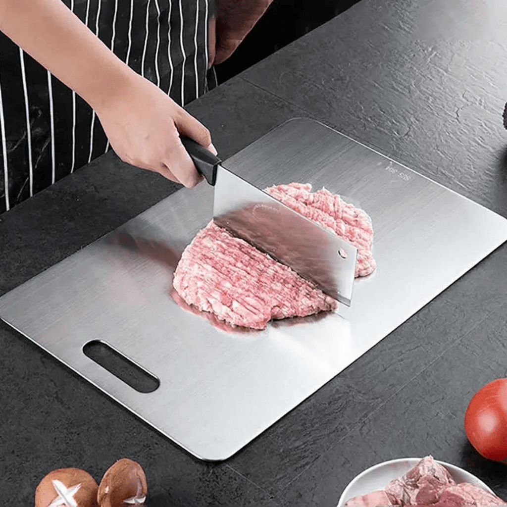 STEELCUT – Premium Stainless Steel Cutting Board for Hygienic & Durable Use