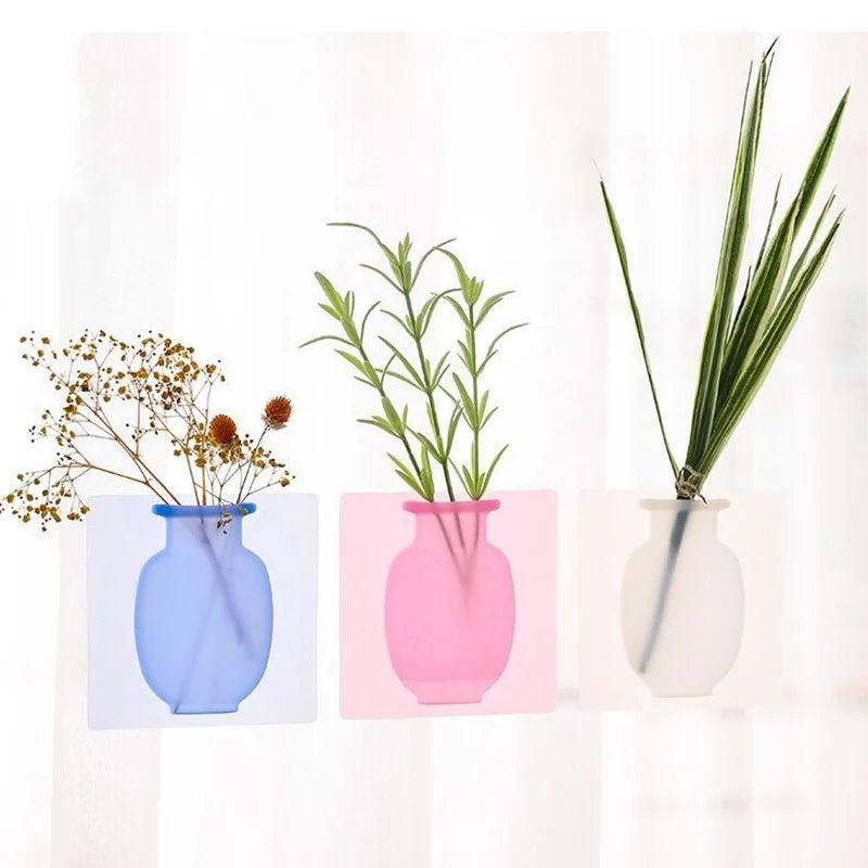 Sticky Flower Vases