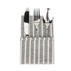Striped Fabric Napkins (Set of 12)