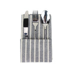Striped Fabric Napkins (Set of 12)
