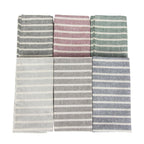 Striped Fabric Napkins (Set of 12)