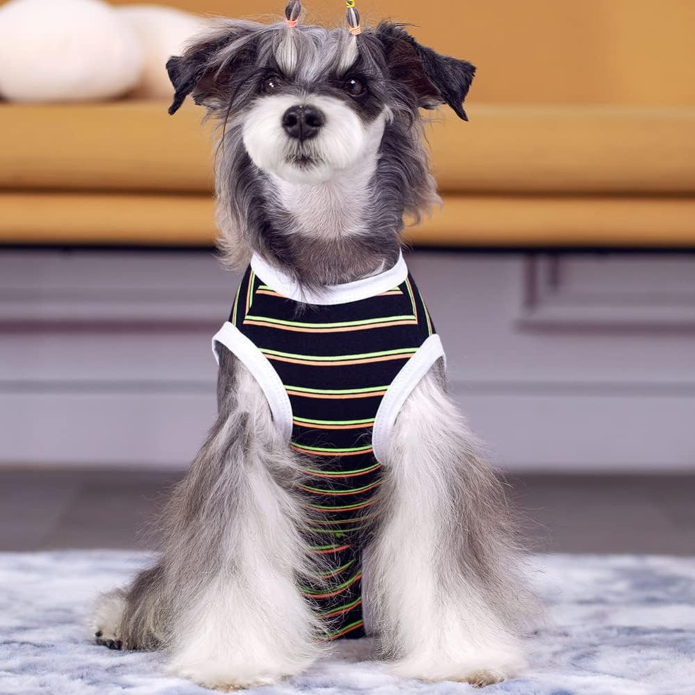 StripeGuard - Dog Recovery Suit for Post-Surgery Care