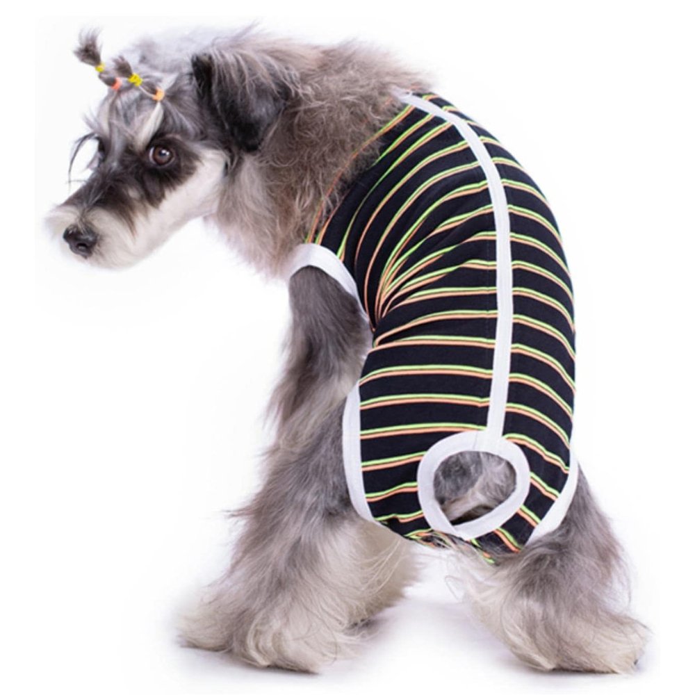StripeGuard - Dog Recovery Suit for Post-Surgery Care