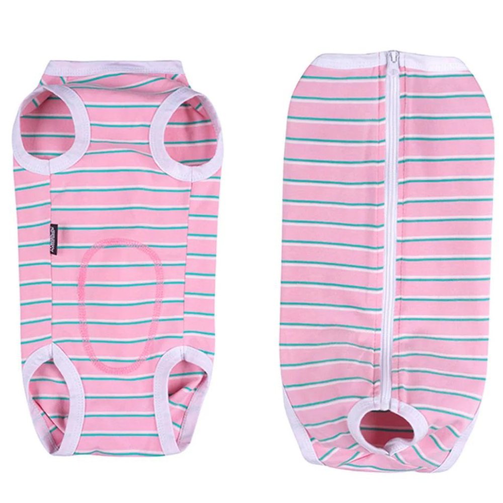 StripeGuard - Dog Recovery Suit for Post-Surgery Care