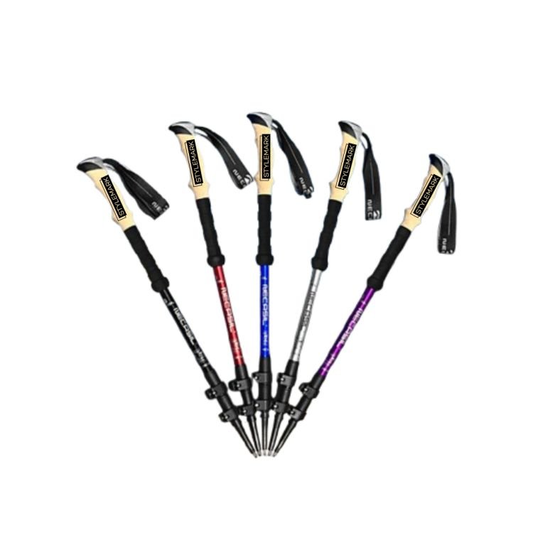 STYLEMARK TREKKING POLES – Lightweight Hiking Poles for Joint Relief & Stability