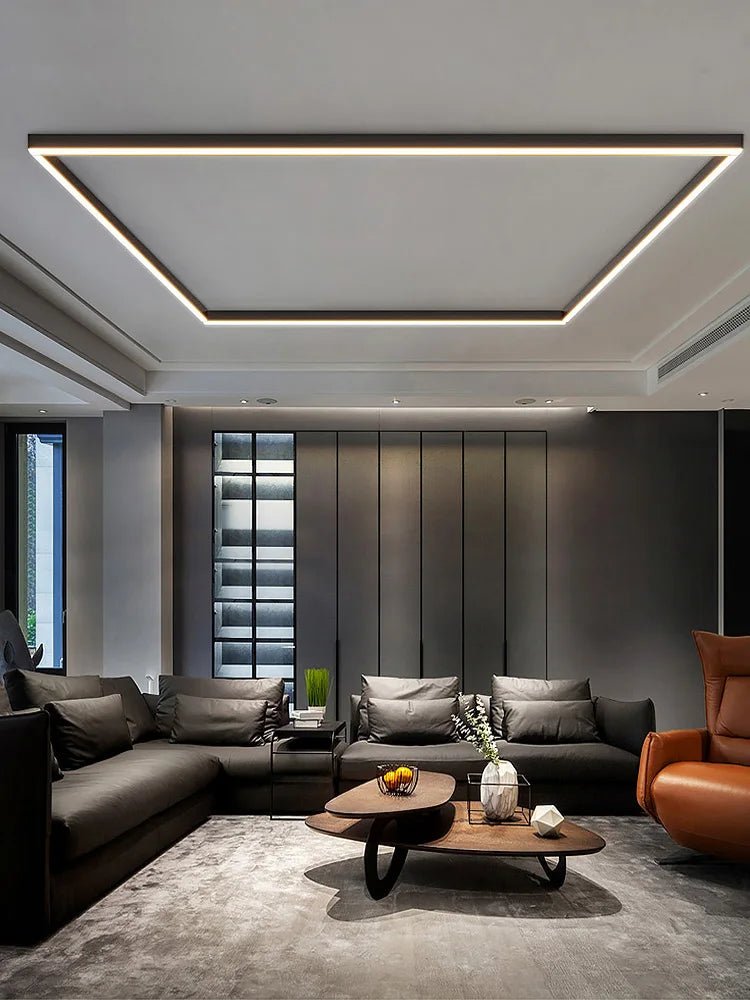 LUMIVIA – Minimalist LED Ceiling Light with Scandinavian Elegance