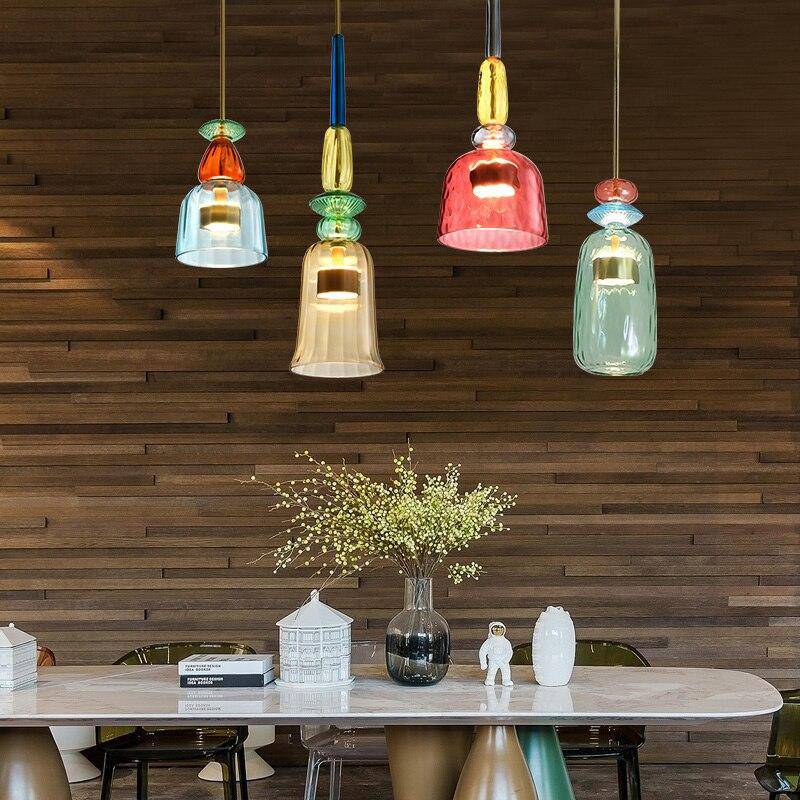 Stylish Coloured Ceiling Light - Sofia