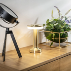 Cordless LED Table Lamp with Adjustable Brightness and Rechargeable Battery