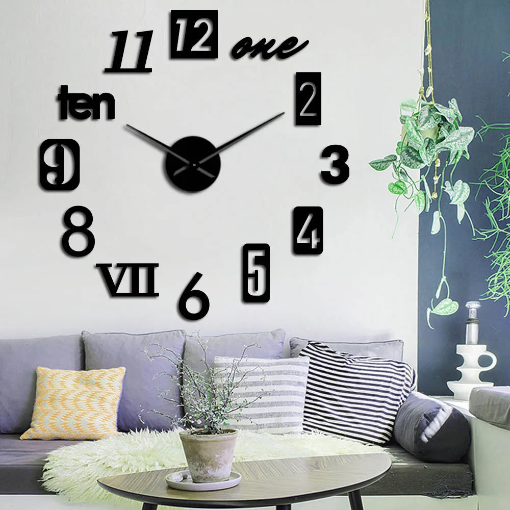 Modern Large Decorative Wall Clock
