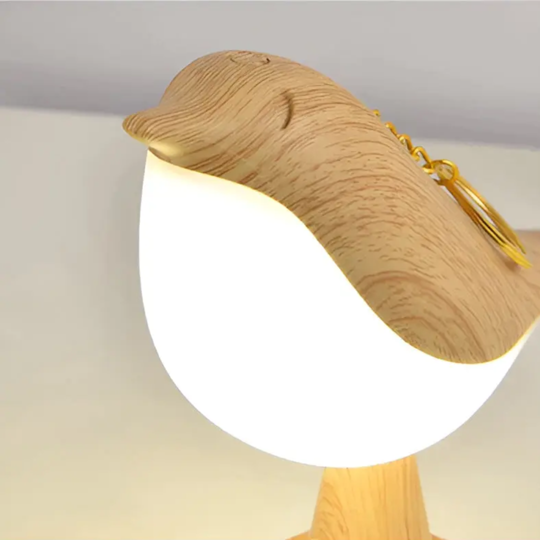 Stylish LED Bird Lamp with Touch Control and Aromatherapy - FeatherGlow