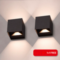 Stylish LED Cube Wall Lamp - LumiCube