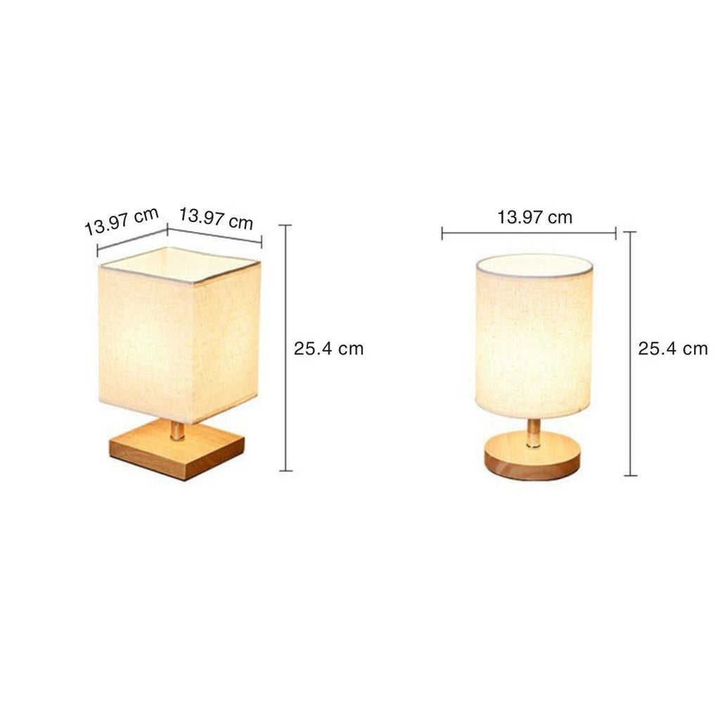 Stylish Minimalist Table Lamp - LinenWood