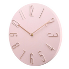 Silent Quartz Wall Clock with ABS Housing