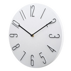 Silent Quartz Wall Clock with ABS Housing