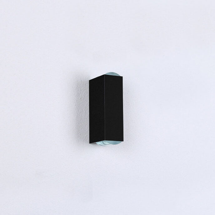 Wall Light Modern Black Outdoor LED Fixture