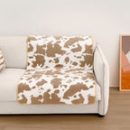 Stylish Pet Blanket with Cow Print - CozyCow