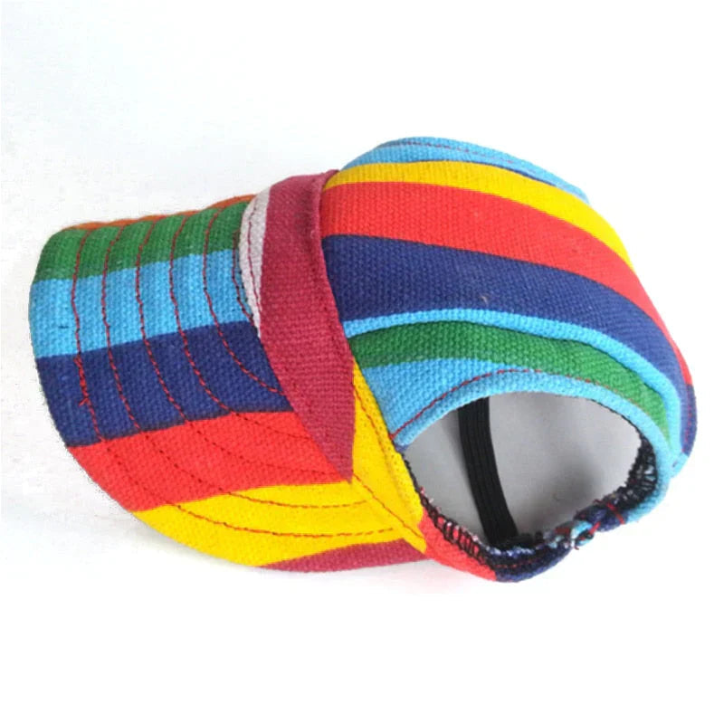 Stylish Round Brim Dog Hat - SunnyPaws