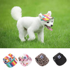 Stylish Round Brim Dog Hat - SunnyPaws