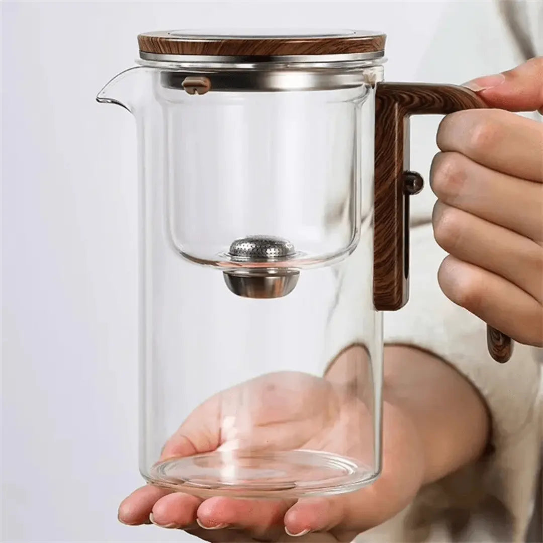 Stylish Transparent Teapot - ClearBrew