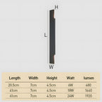 Outdoor Wall Light with Modern Waterproof Design