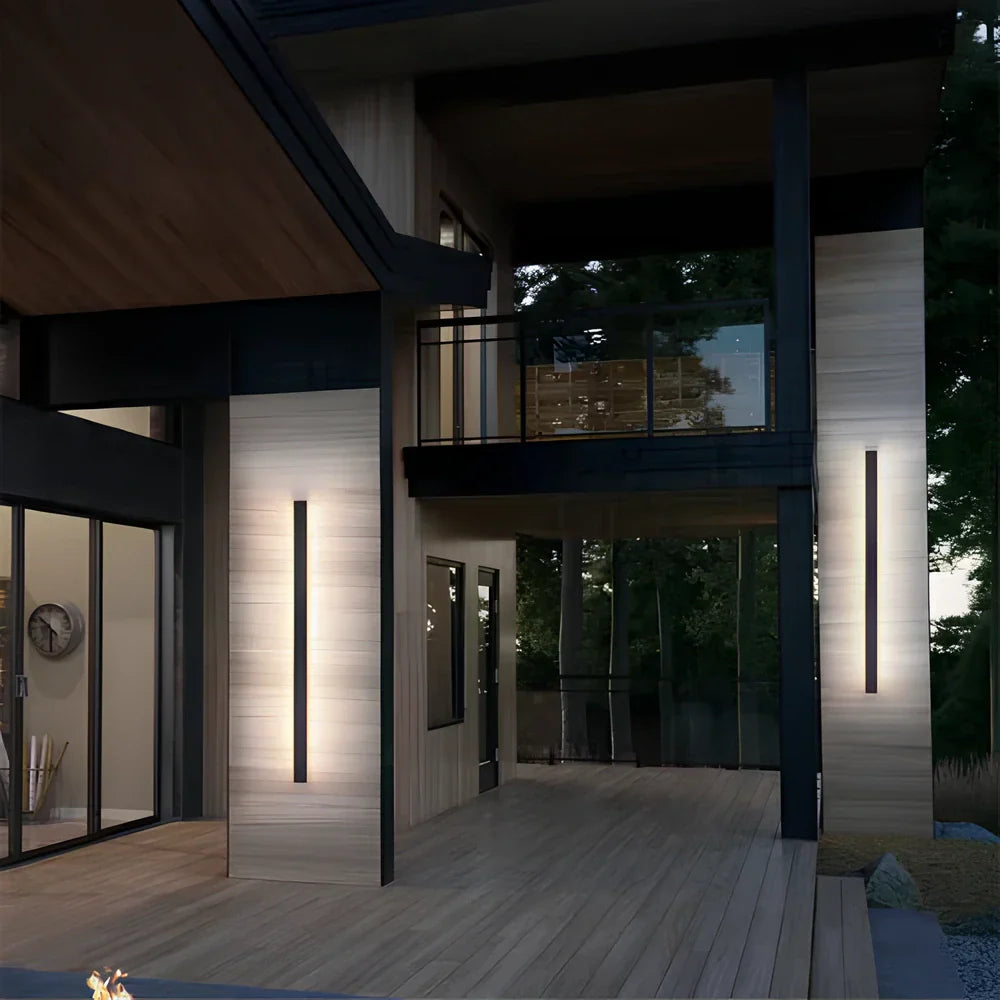 Waterproof Aluminum Outdoor Wall Light with LED Lighting