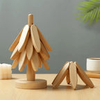 Stylish Wooden Coasters - NatureGuard
