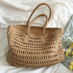 Stylish Woven Handbag for Women - BreezeTote