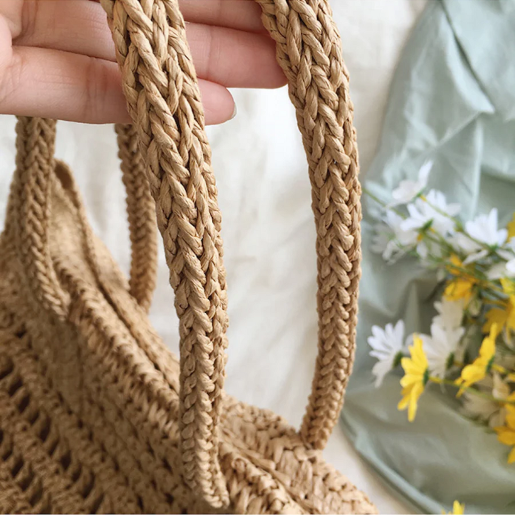 Stylish Woven Handbag for Women - BreezeTote
