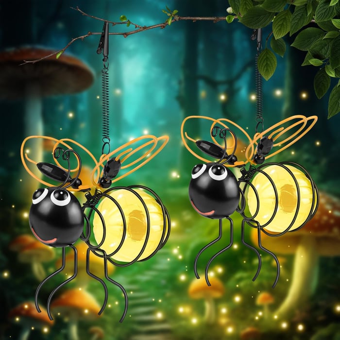 Sunbee Light – Solar garden lamp in bee design for atmospheric lighting