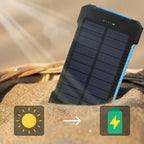 SUNVAULT MAX – Waterproof Solar Power Bank with 30000mAh Capacity