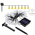 Sustainable LED Light Chain - SolarGlow