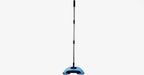 Floor sweeping machine with 360° rotating brushes - Modern sweeper