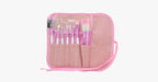 7-piece pink brush set – makeup brushes for a flawless look
