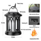 FlameGlow™ - Hanging Solar Flame Lantern (2-Pack)