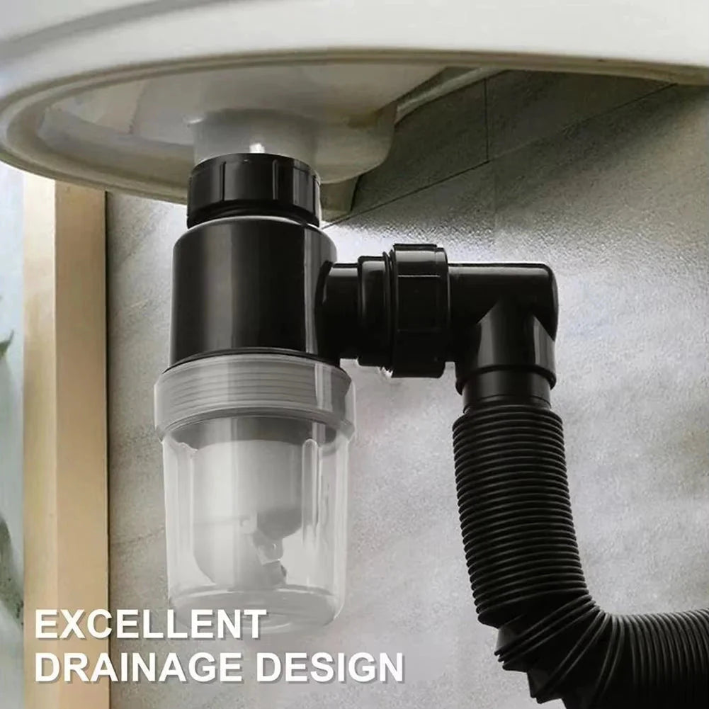 Stainless Steel Drain Pipe – Clog-Free & Odor Neutral