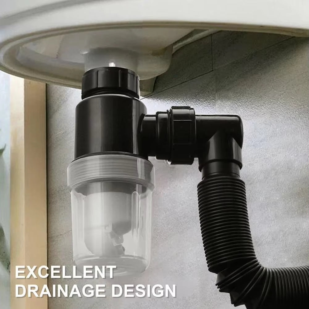 FreshGuard – Basin insert with anti-clog and odor filter!
