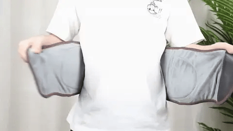 Infrared Back Support Belt | Adjustable Heat & Vibration for Pain Relief and Muscle Relaxation