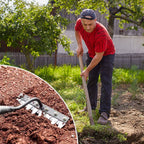 GardenTand Expert – Versatile hand rake made of carbon steel for precision work