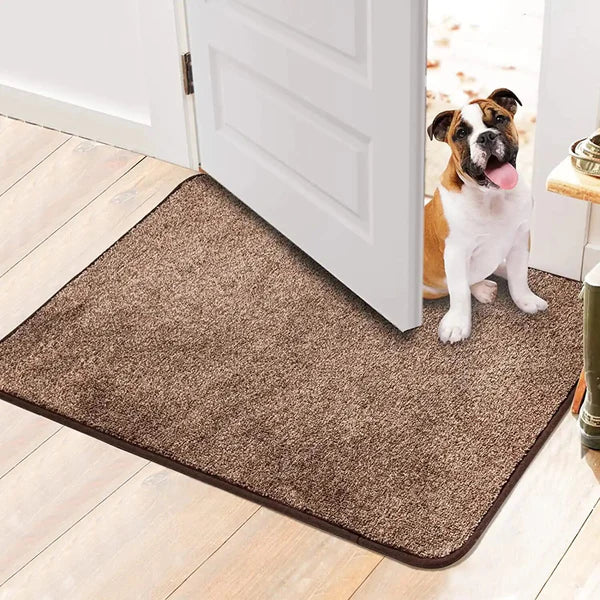Magic absorbing dust control mat