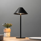Minimalistic dimmable Touch table lamp - waterproof and rechargeable light Color