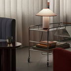 Table lamp with fabric shade – Lunara