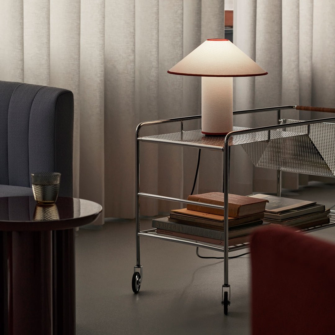 Table lamp with fabric shade – Lunara