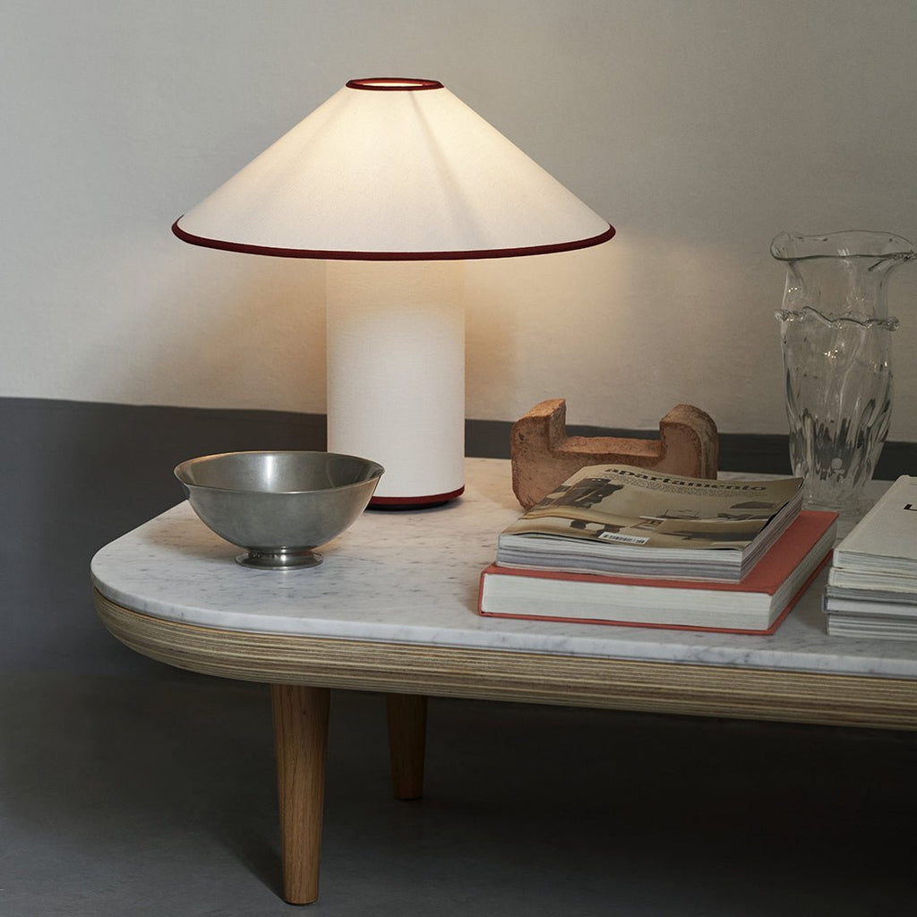 Table lamp with fabric shade – Lunara