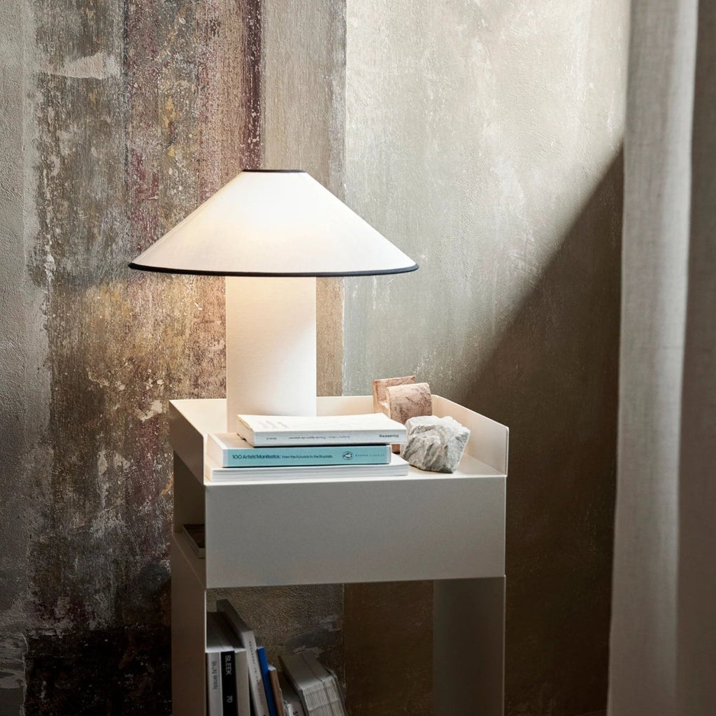 Table lamp with fabric shade – Lunara