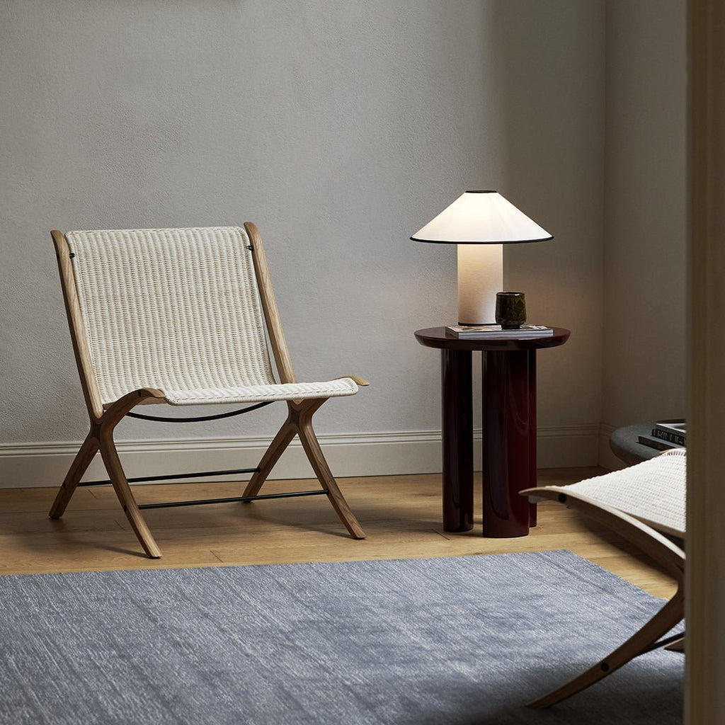 Table lamp with fabric shade – Lunara