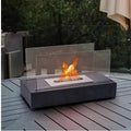 Tabletop fire pit with s’mores maker kit – portable mini fireplace for indoor/outdoor use