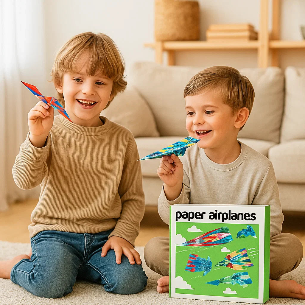 Paper Plane Building Set with Instructions