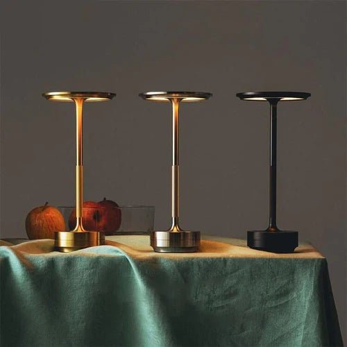 ECLARO – Rechargeable Table Lamp with Dimmable LED Light